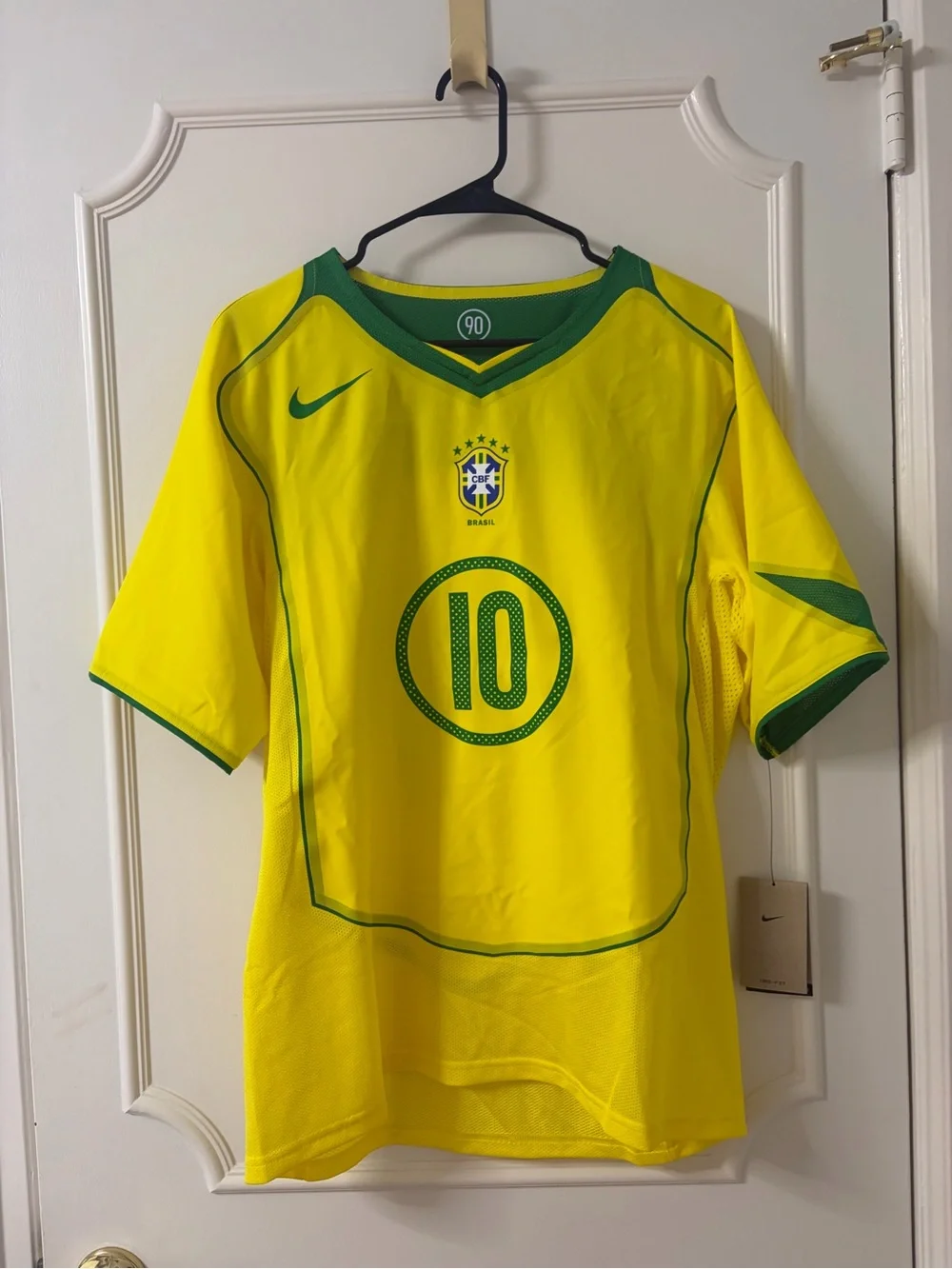Nike Total 90 Brazil Ronaldinho 2004 Reissue Jersey